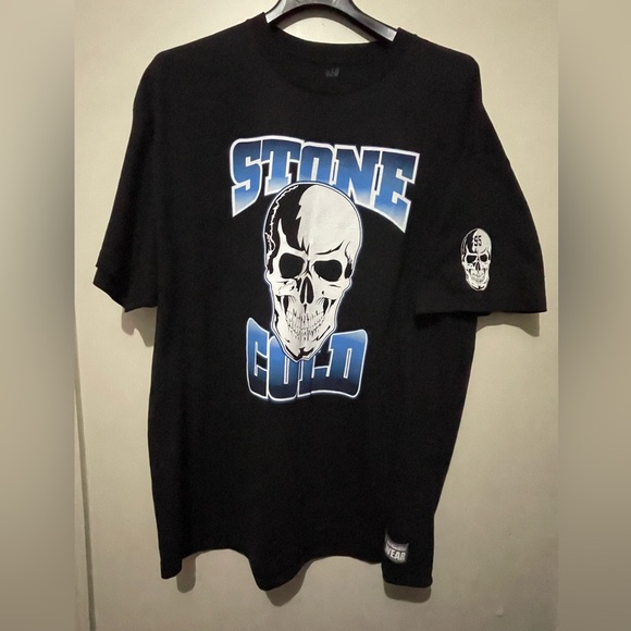 Vintage 2013 Authentic Wrestling Stone Cold Steve Austin Double Sided Tee - Picture 2 of 8